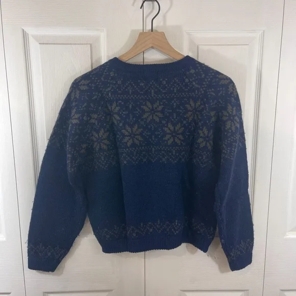 GAP Vintage Zip Up Wool Sweater - Picture 6 of 10